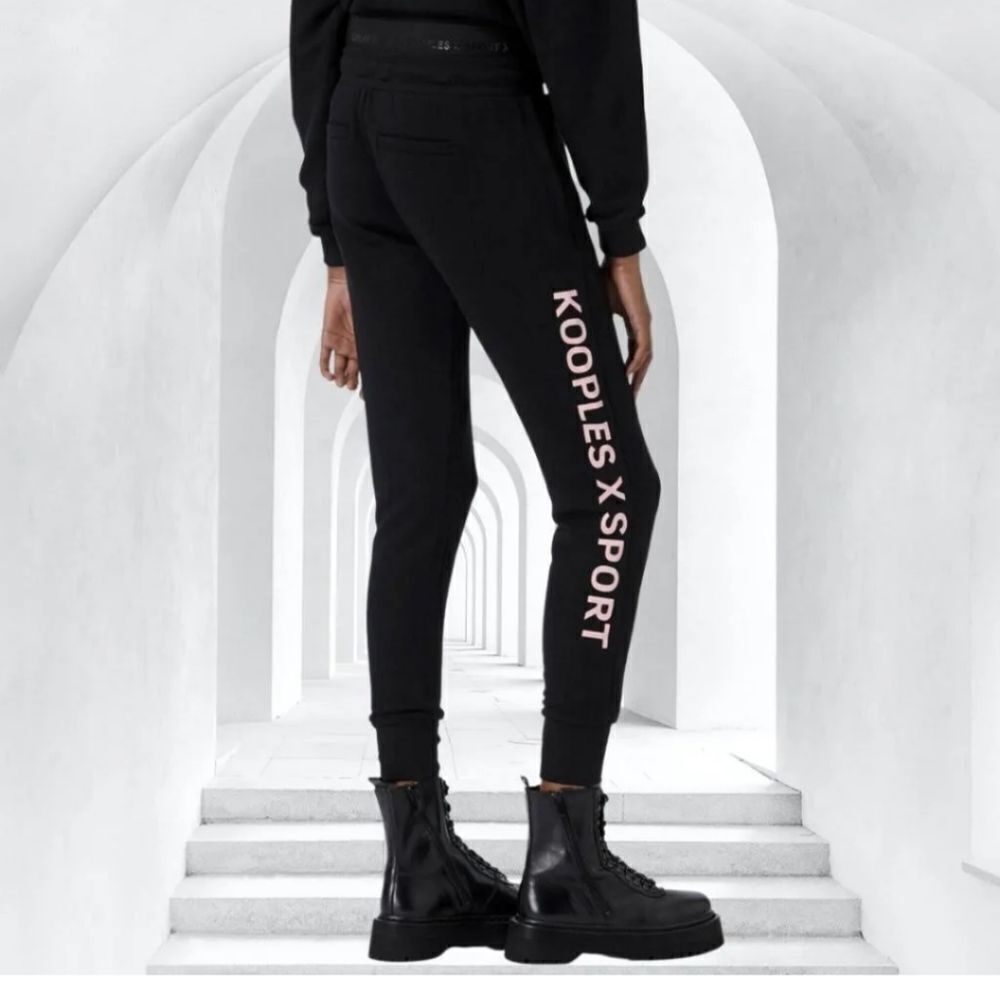 Nwot The Kooples Sweatpant Small Pink Logo